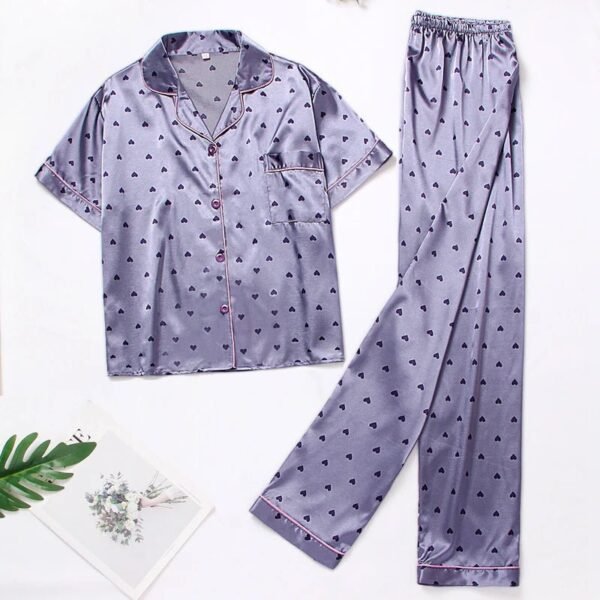 H95ecd75fe4cd4ce2943809f659693462g.jpg Women’s Floral Satin Pajama Set