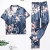H9b2ffe76719a4242ac8f17f846ea5f24w.jpg Women’s Floral Satin Pajama Set