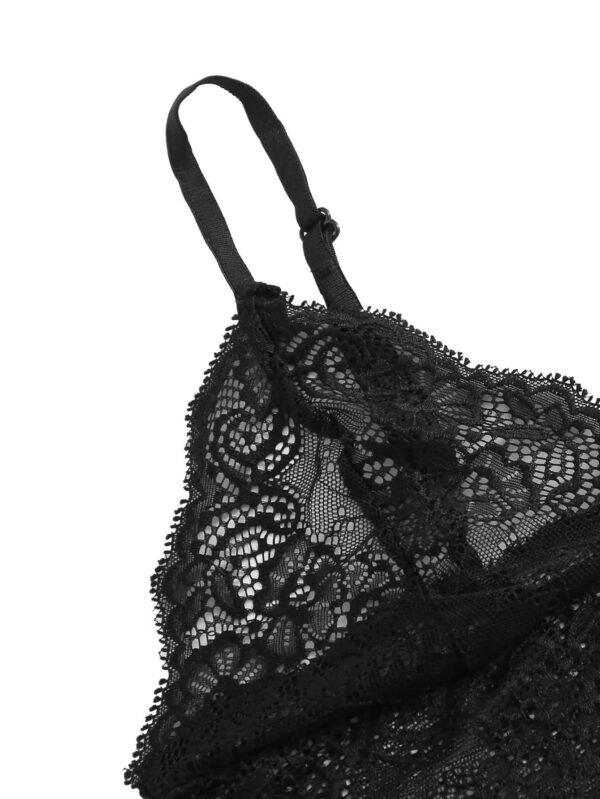 Women’s Satin Lace Cami & Shorts Set
