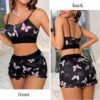 S06a704e9f5e442c5b5cbc0671f776827Q.jpg Women’s Butterfly Print Cami Pajama Set