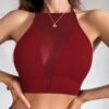 Sexy Mesh Corset Bralette