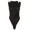 SylCue Irregular Hollow-Out Bodysuit