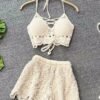 S0e8e94e576894339b39b6accdc7ebc5eJ.jpg Women’s Knit Backless Cami & Shorts Set