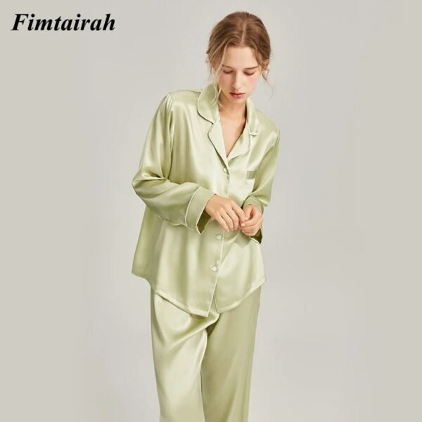 S0f8b6bb24d474af9904beebabd83690fK.jpg Women’s 100% Silk Pajama Set
