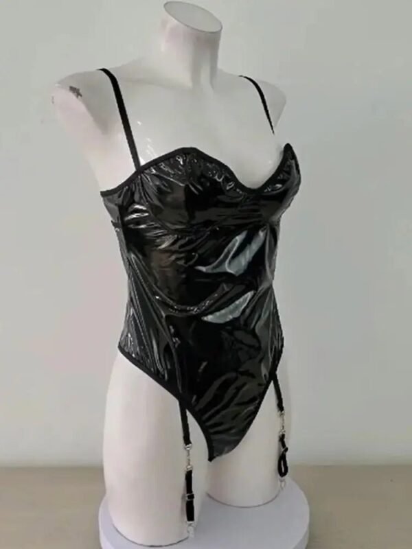 S1079e06edcb54a7c8019f17aa64d4216y.jpg Wet Look PVC & PU Leather Catsuit