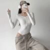 Women’s Long-Sleeve Basic Bodysuit
