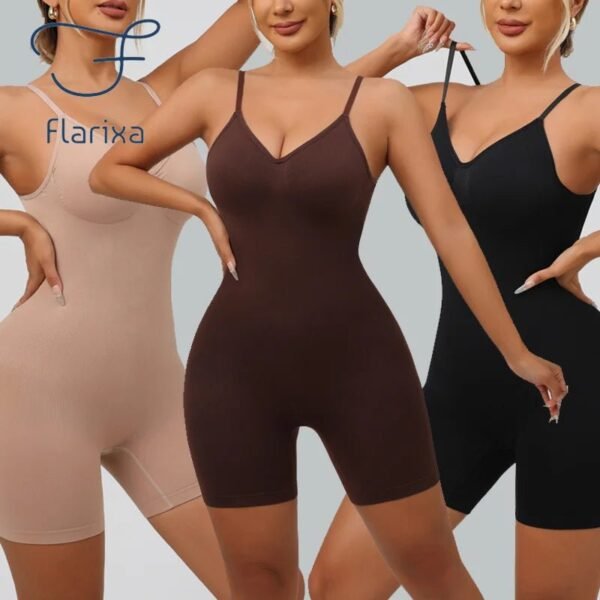 S12e9cee75e24406f98d106e0eab19b38u.jpg Women’s Seamless Backless Shapewear Bodysuit