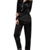 S18572cfc09494c5da695537b098bdd165.jpg Women’s Silk Satin Button-Down Pajama Set