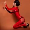 Unisex Shiny Seamless Bodysuit