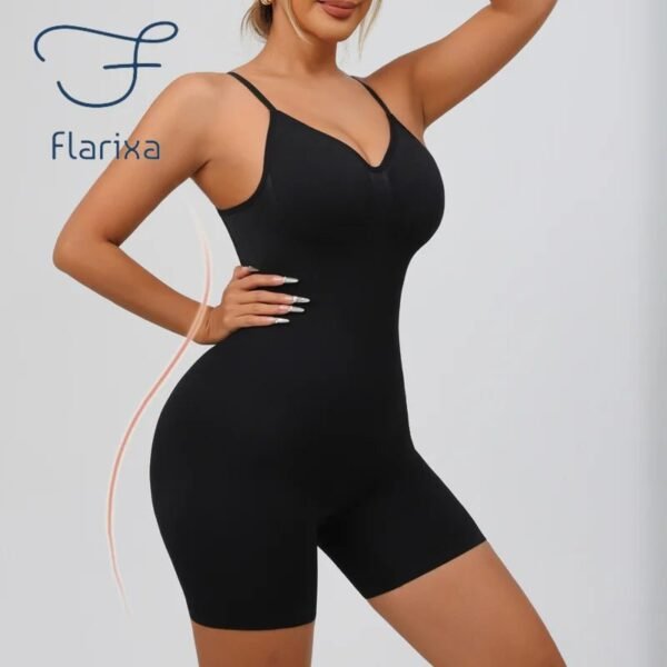 S18c537f1e1b14b008636062db200c56fV.jpg Women’s Seamless Backless Shapewear Bodysuit