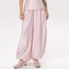 Women’s V-Neck Top & Wide-Leg Pants Set