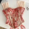 S1cc12b7f8e4e4f52ad7c7a4cd71da802m.jpg SINGREINY Floral Lace Vintage Cami Top