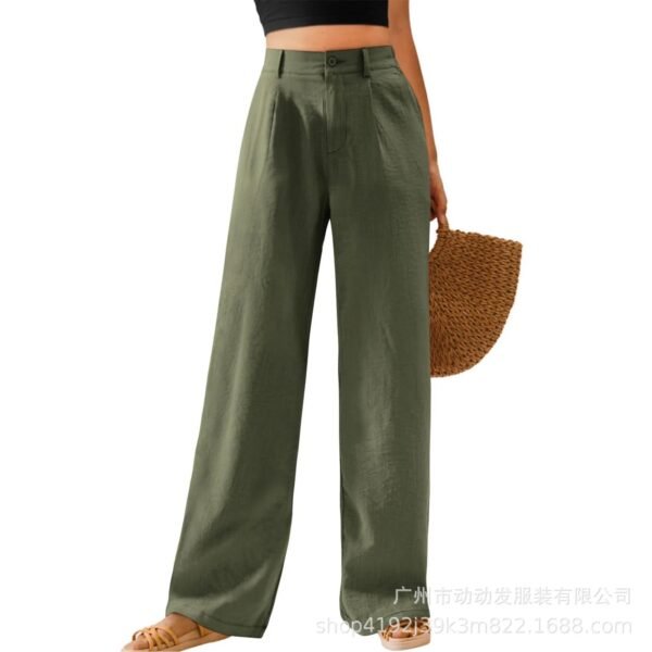 S1d544bb174614318bc14b1179b7f7a540.jpg Women’s Vintage Buttoned Casual Pants
