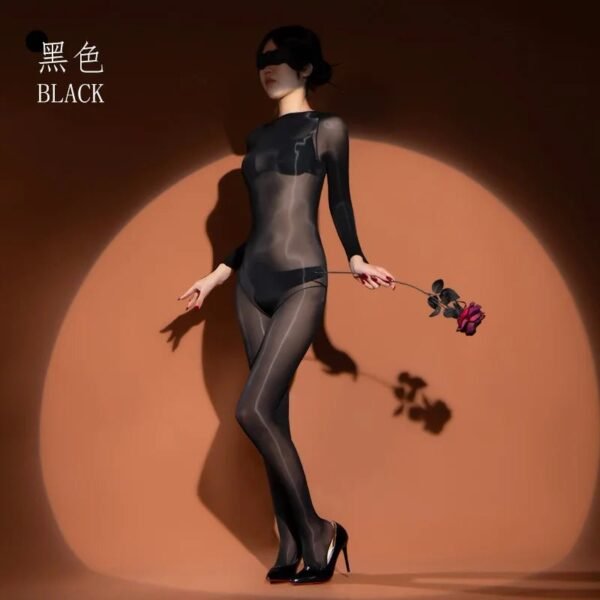 Unisex Shiny Seamless Bodysuit