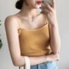 Women’s Backless Halter Crop Top