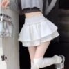 Women’s Y2K Balletcore Ruffle Mini Skirt