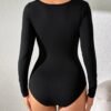 Women’s Long-Sleeve Fitness Bodysuit