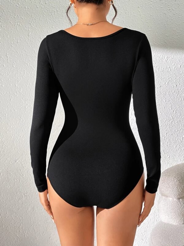 Women’s Long-Sleeve Fitness Bodysuit