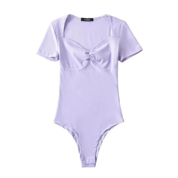 Women’s Square-Neck Short-Sleeve Bodysuit