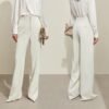 Women’s V-Neck Blazer & Casual Pants Set