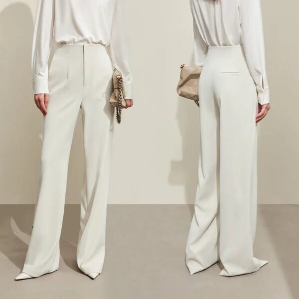 Women’s V-Neck Blazer & Casual Pants Set