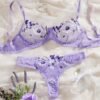 S2af639bc18c44415af0db0193d3cebd0o.jpg Women’s Sheer Floral Lace Bra & Panty Set
