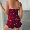S2b34d7387c064c39962c240e3300aa5d7.jpg Women’s Printed Ruffle Pajama Set