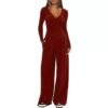 S2b9ff449e2924cfaa9ab90d044c1f482g.jpg Women’s Long-Sleeve Wide-Leg Pants Set