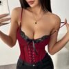 Women’s Bowknot Corset Shapewear Bodysuit