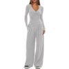 S2f19679398904a4cb9cbe2f02b50133fZ.jpg Women’s Long-Sleeve Wide-Leg Pants Set