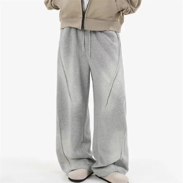 Men’s Y2K Pleated Straight Pants
