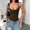 S2fe122cdc108496e9c5c6ce5e7799cabG.jpg Women’s Deep U-Neck Strap Bodysuit