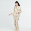 S35811f2bcf9641f2abbf418782447b95P.jpg Floral 100% Mulberry Silk Pajama Set