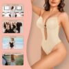 S37b5dbb2f3f44470bbc0b88e63f1c8bbn.jpg Deep V Backless Sculpting Shapewear Bodysuit