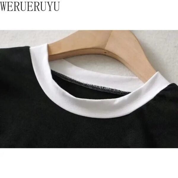 Women’s Y2K Harajuku Black Bodysuit