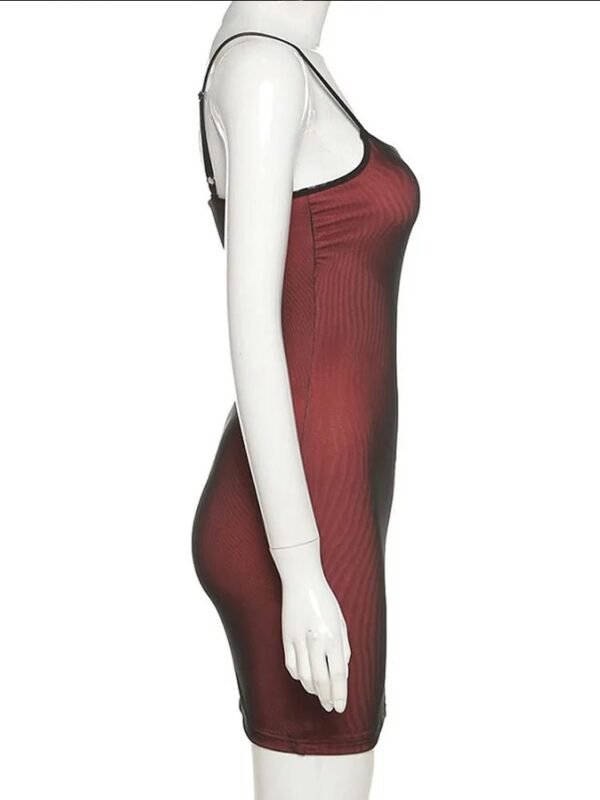 S3a112f4a48f94d68a6a947ba3895ce971.jpg Women’s Mesh Double-Layer Bodycon Dress