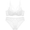 Ladies Underwear Thin Cotton Sexy Push Up Large Size Lace Bra Set