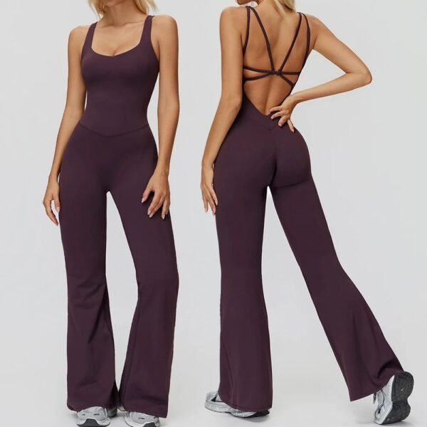 Women’s Push-Up Fitness Romper