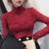 S49a262283ec0470c8adf6c2c351a5564V.jpg Women’s Floral Lace Petal-Sleeve Top