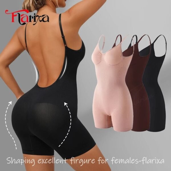 S4c5018f3f9e8480a9e46f4f1a1a5aca05.jpg Women’s Seamless Backless Full-Body Shapewear