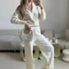 S4d2dfe57e5214c1a81940779c521ce03L.jpg Women’s Zipper Front Knit Pants Set
