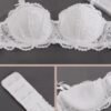 S4e3640dd599e418d9d7051108132a734A.jpg Women’s French Lace Half-Cup Push-Up Bra