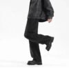 Men’s Y2K Pleated Straight Pants