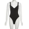 SylCue Backless Bodycon Bodysuit