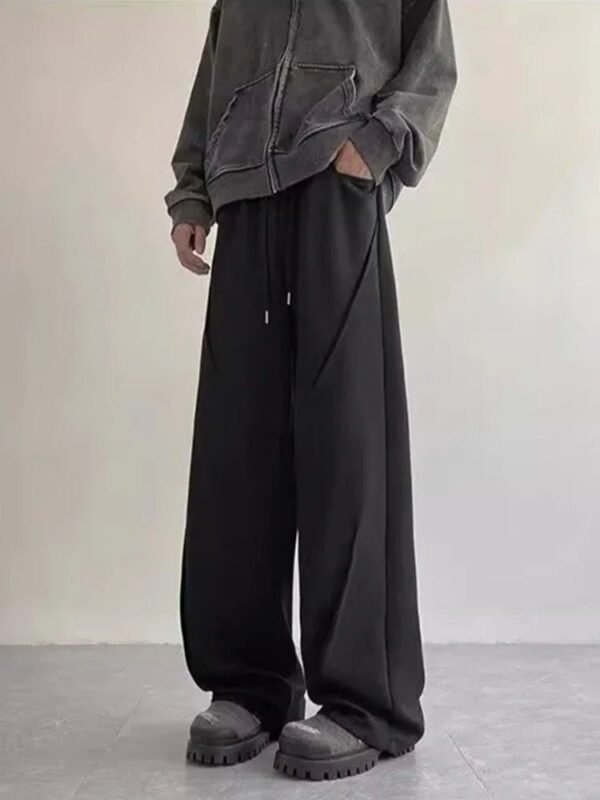 Men’s Y2K Pleated Straight Pants