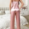 Women’s V-Neck Halter Pajama Set