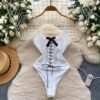 Women’s Bowknot Corset Shapewear Bodysuit