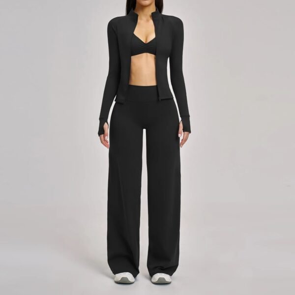 S5bc3a51b2bb04a4d910a31d18398384eH.jpg Women’s Long-Sleeve Yoga & Leggings Set