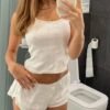S5c0eeca4eacf4558980d2a8b1b35bec8a.jpg Y2K Lace Trim Cami & Shorts Set