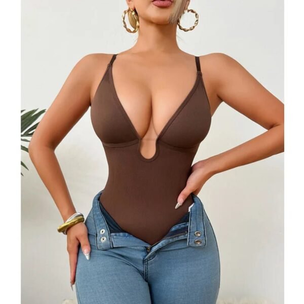S5e8ea931a3cd434eabb75742f5382aac6.jpg GUUDIA Backless Deep V Shapewear Bodysuit